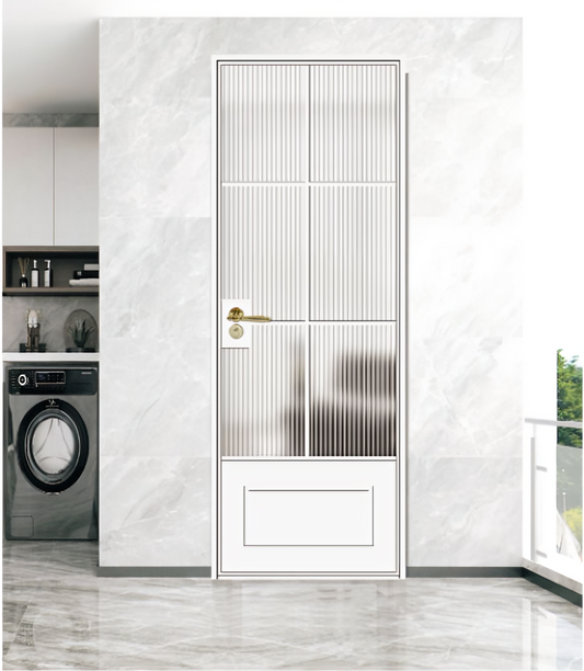 Ivory Fluted Door