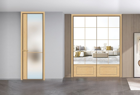 Maple Frost Double Door