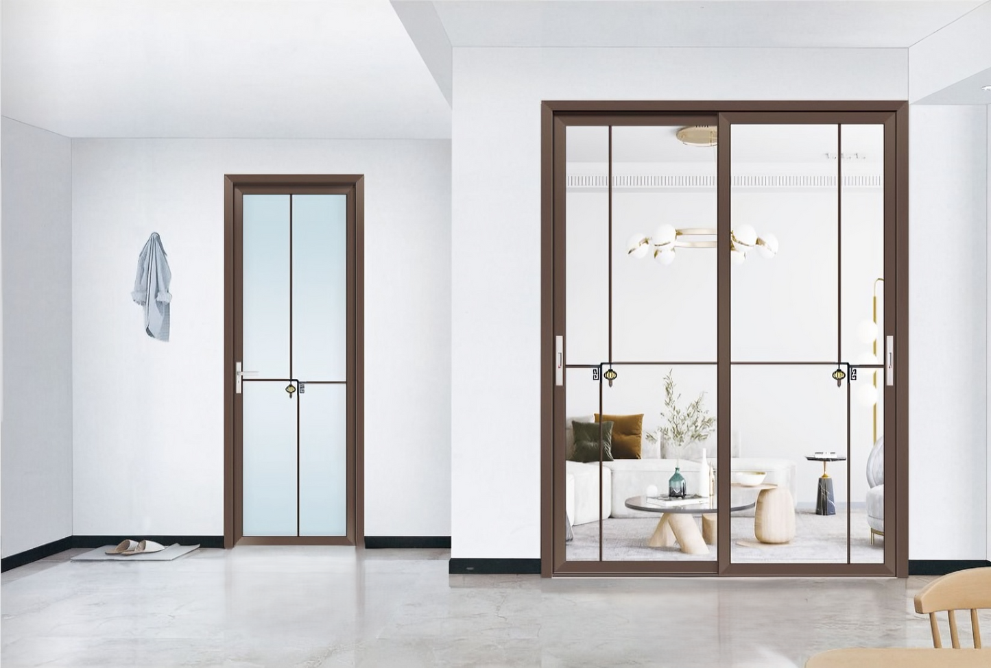 Lattice Harmony Double Door