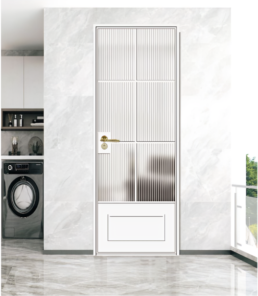 Ivory Fluted Door